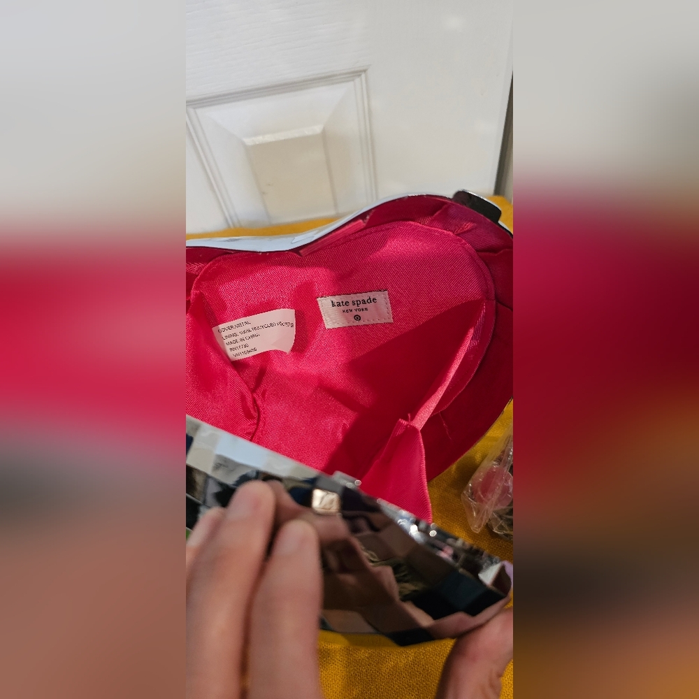 Kate Spade X Target Disco Heart Crossbody Bag NWT Limited Edition - Picture 9 of 10